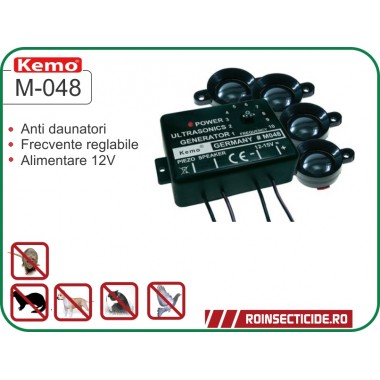 Generator ultrasunete 12-15V - Kemo M048