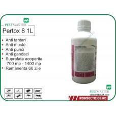 Insecticid anti insecte zburatoare si taratoare Pertox 8 - 1L